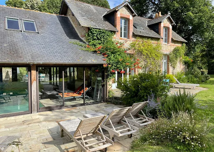 Manoir+piscine Chauffee : We Dimanche Inclus Ferienhaus